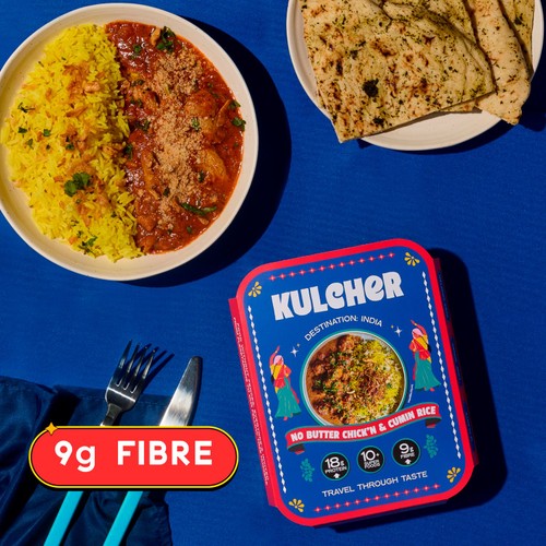 Kulcher No-Butter Chick'n with Cumin Rice