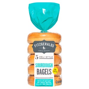 Fitzgeralds Sourdough Bagels5s