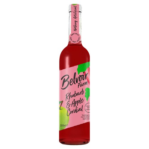 Belvoir Farm Rhubarb and Apple Cordial