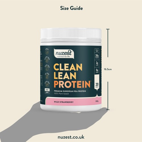 Nuzest Wild Strawberry Clean Lean Protein Powder 