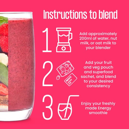 PACK'D Energy Smoothie Kits