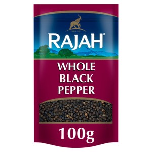 Rajah Black Pepper Ground Spices 100g