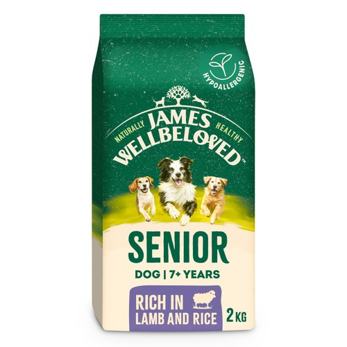 James Wellbeloved Senior Dry Dog Food Lamb & Rice