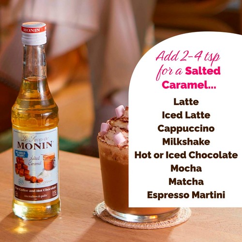 Monin No Added Sugar Salted Caramel