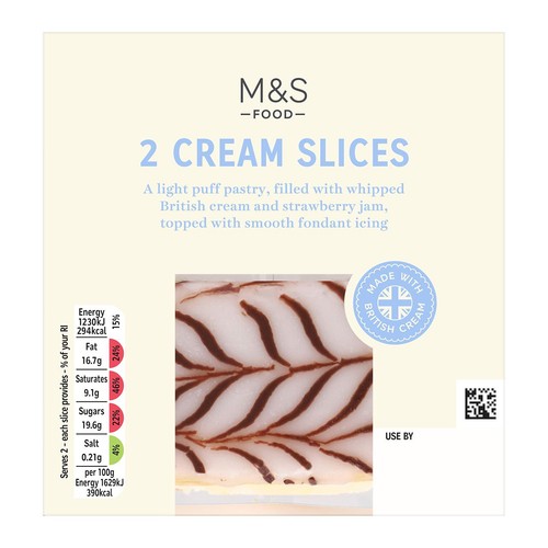 Jam And Cream Slice – Walsh's Bakery - View #6