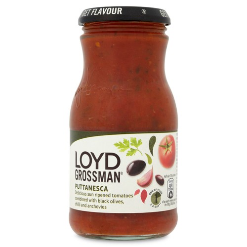 Loyd Grossman Puttanesca Tomato Pasta Sauce