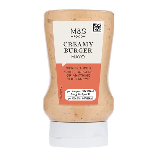 M&S Burger Mayonnaise