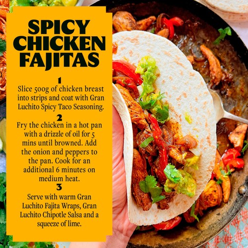 Gran Luchito Soft Taco Shell Tortilla Wraps