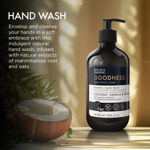 Baylis & Harding Goodness Coconut, Vanilla & Shea Hand Wash
