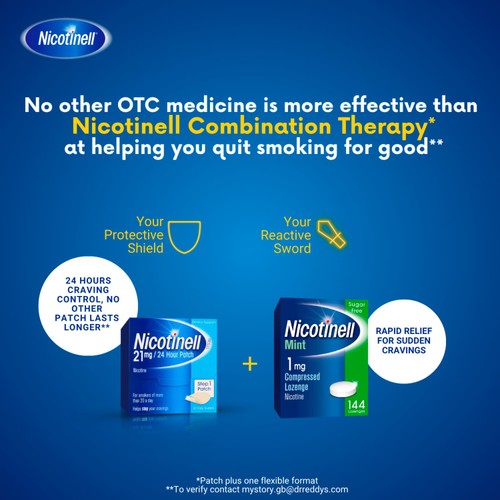 Nicotinell Nicotine Lozenge Stop Smoking Sugar Free Mint 1mg