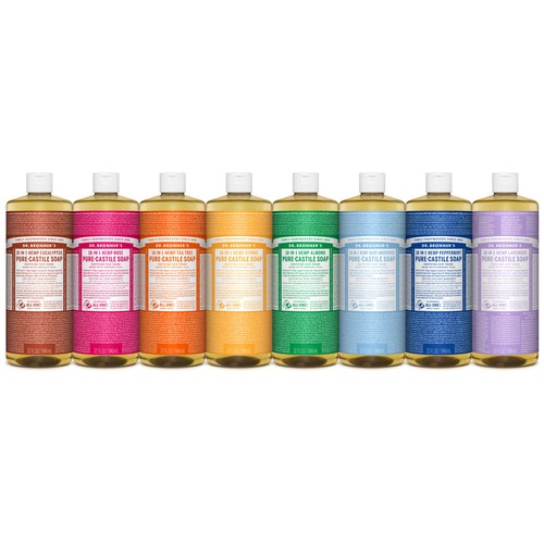 Dr Bronner's Peppermint Organic All-One Magic Soap
