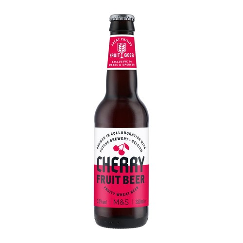 M&S x Huyghe Belgian Cherry Wheat Beer