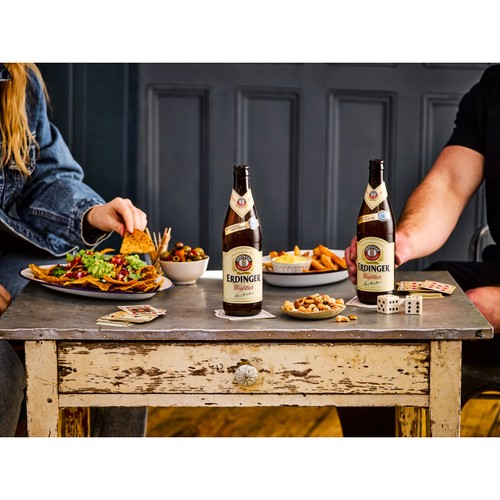 Erdinger Weissbier Wheat Beer Bottle