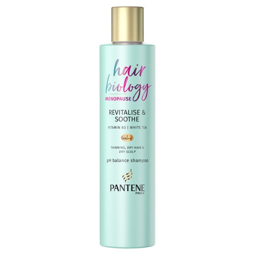 Pantene Hair Biology Menopause Shampoo For Thinning Hair
