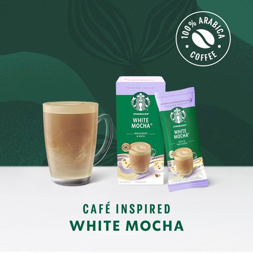 Starbucks Frothy Mixes - White Mocha 5 sachets