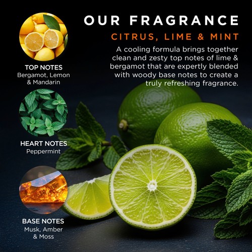 Baylis & Harding Citrus, Lime & Mint Men's Body Care Duo Gift Set