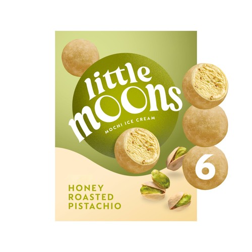Little Moons Honey Roasted Pistachio Mochi Ice Cream