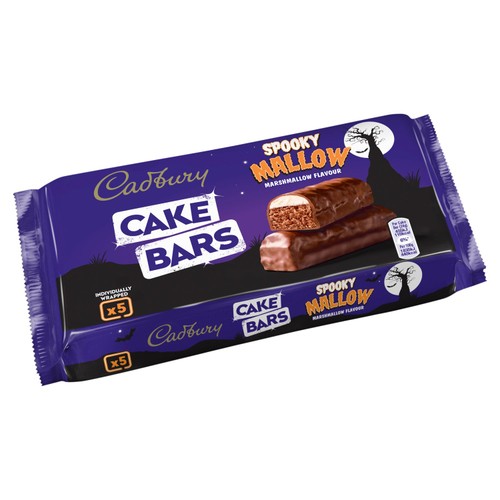 Cadbury Halloween Cake Bars