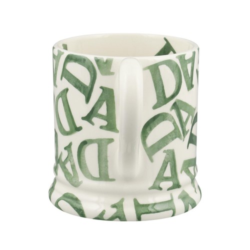 Emma Bridgewater D.A.D Green 1/2 Pint Mug
