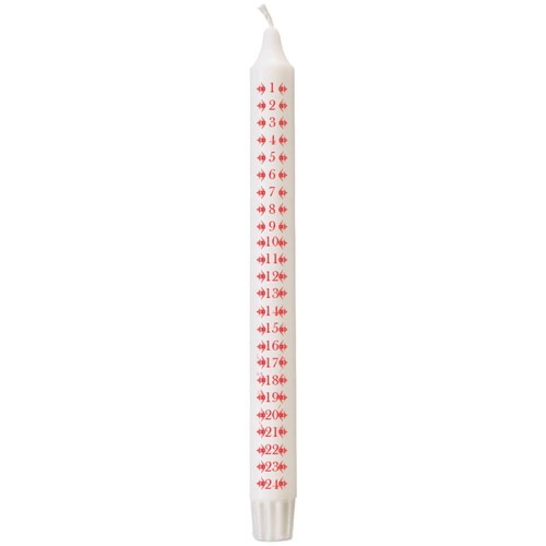 Liljeholmens Calendar Candle