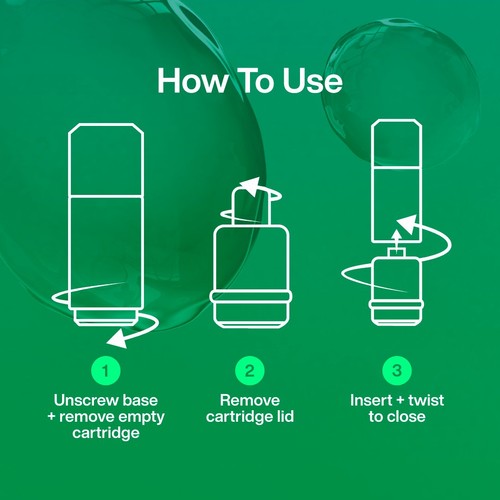 INEOS Antiperspirant Deodorant Roll On Refill Geranium & Mint