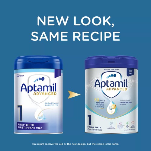 Aptamil Advanced 1 First Infant Baby Milk Formula Powder From Birth