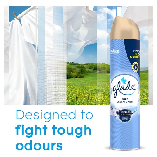 Glade Aerosol Clean Linen Air Freshener