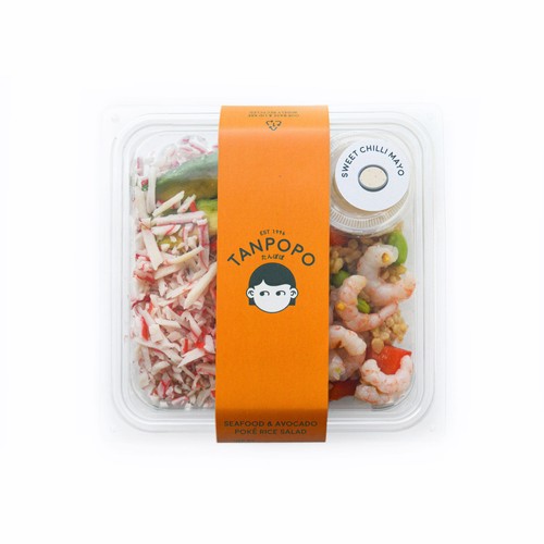 Tanpopo Seafood & Avocado Poke Salad