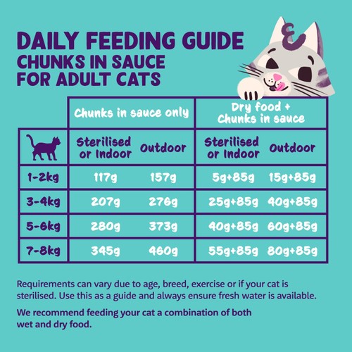 Edgard & Cooper Cat Chunks in Sauce Adult Salmon & Chicken