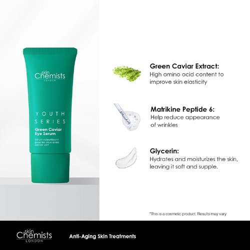 SkinChemists Youth Series Green Caviar Eye Serum