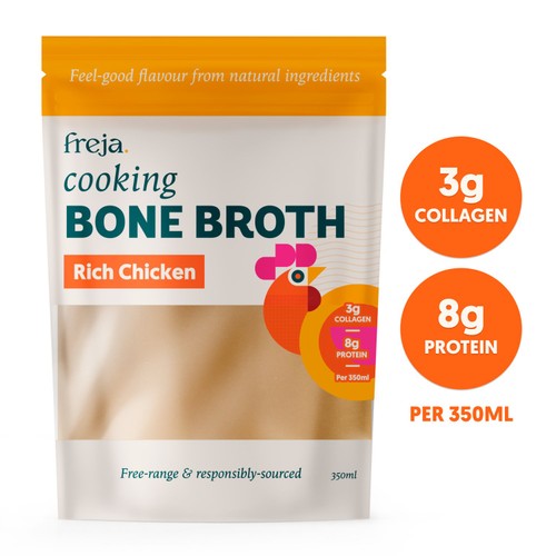 Freja Rich Chicken Cooking Bone Broth