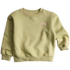 M&S Unisex Cotton Rich Graphic Sweatshirt, 4-5 Y, Avocado