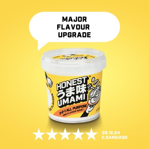 Honest Umami All Purpose MSG Salt flavour boost