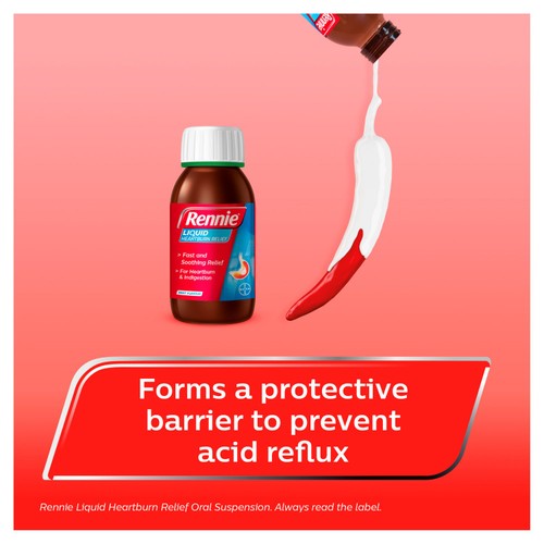 Rennie Liquid Heartburn Relief Oral Suspension