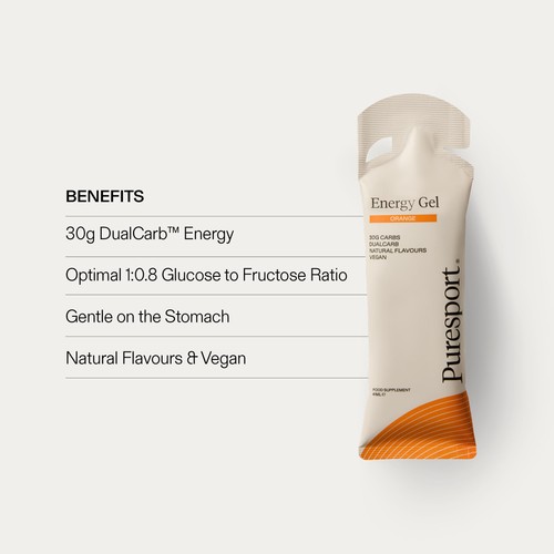 Puresport Energy Gel Orange