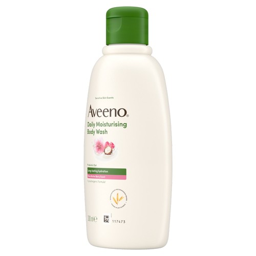 Aveeno Daily Moisturising Body Wash with Shea Butter and Berry Scent