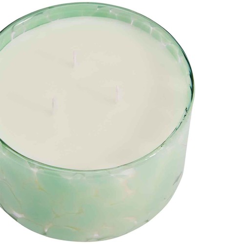 M&S Collection Lychee & Dragonfruit Confetti 3 Wick Candle, One Size, Green