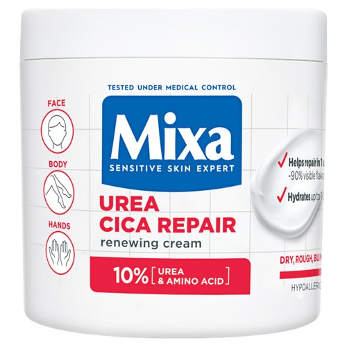 Mixa Renewing Cream 10% Urea & Amino Acid Pot