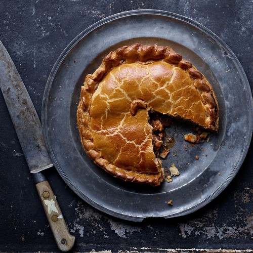 Jon Thorner's Creamy Chicken, Bacon & Leek Family Pie