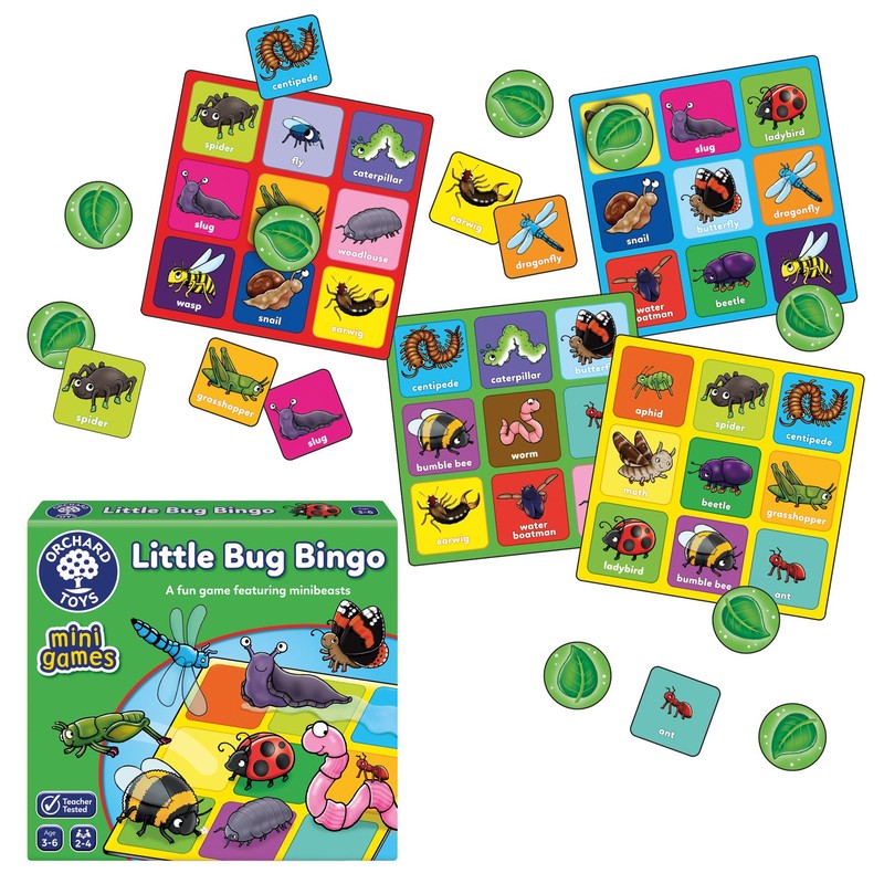 Little Bug Bingo Mini Game - Ocado