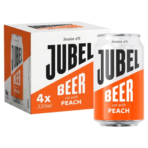 JUBEL Beer cut with Peach