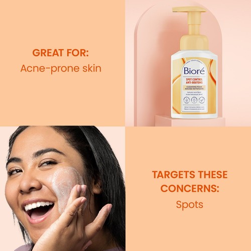 Biore Spot Control Cleansing Foam 