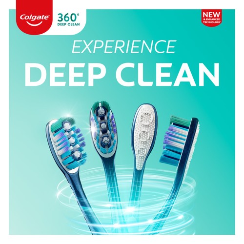 Colgate 360 Deep Clean Manual Toothbrush