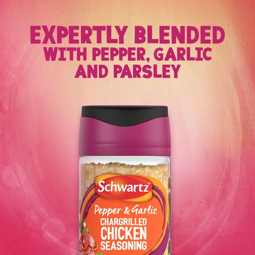 Schwartz Pepper & Garlic Chargrilled Chicken Seasoning Jar