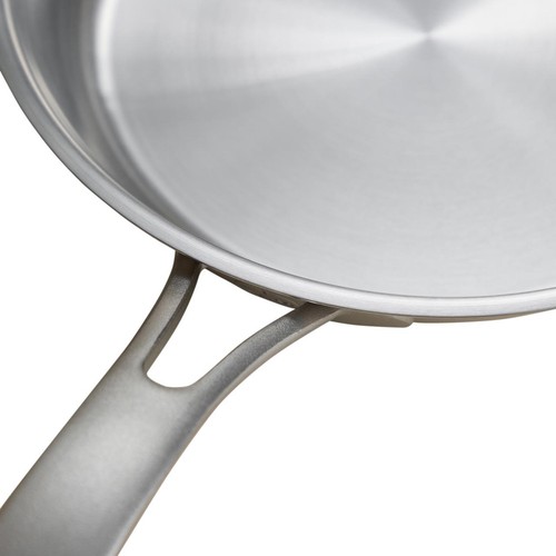 M&S X Tom Kerridge Stainless Steel 20cm Frying Pan, Silver