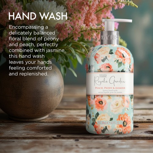 Baylis & Harding Royale Garden Peach Peony & Jasmine Hand Wash