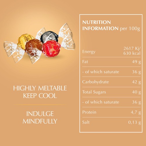Lindt Lindor Assorted Chocolate Truffles Box