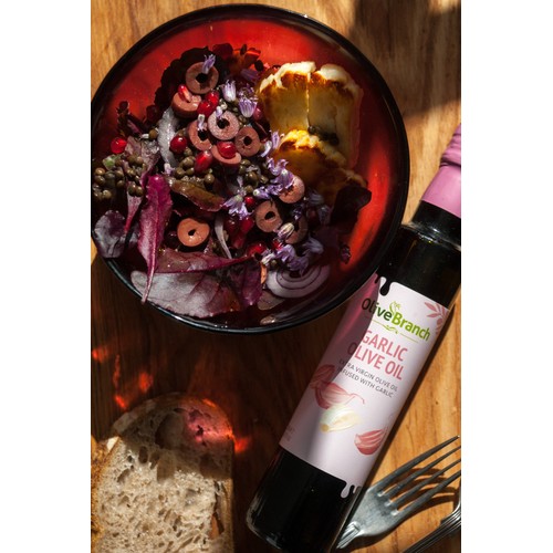 Olive Branch Garlic Infused Extra Virgin Olive Oil