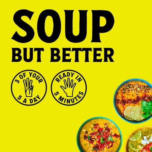 Tideford Organic Lentil & Spinach Dhal Soup
