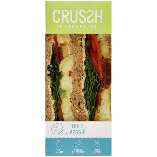 Crussh 5 Veggie Sandwich